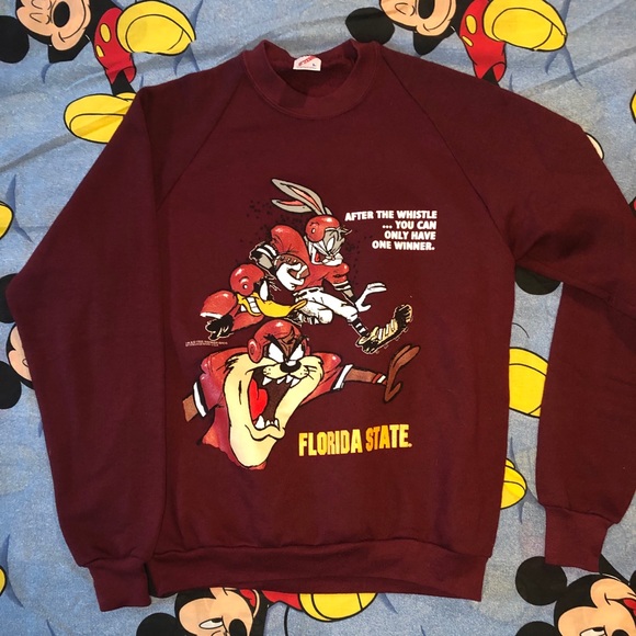 Vintage Florida State Looney Tunes Crewneck